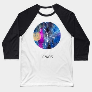 Cancer Constellation, Cancer Baseball T-Shirt